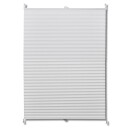 vidaXL Plisse Persienner 110x125 cm Hvit