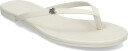 Lauren Ralph Lauren Raquel Leather Flip-Flop - White - 36.5