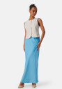 Y.A.S Yasdottea HW Maxi Skirt Blue M