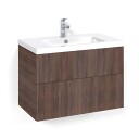 Macro Design Crown Line Servantskap 2 Skuff - med Light Servant Brun ask / 100cm 45