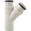 Smartline 50/50 mm PP gren 45 grader off white
