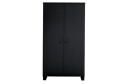 Woood Ties Garderobeskab - Sort 1568443-01-0 1605545-02-0