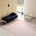 Wilton teppe   Art Silk rosa Størrelse: Ø 200 cm