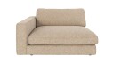 Rowico Home Duncan 1,5 seters sjeselong V Beige Bobby 2 129 x 150 x 78 cm Beige
