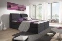 Owen Komplett Box Bed 180x200 Svart   Svart