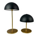 Along Mini Portable Bordlampe 2pcs. Black/Brass - DybergLarsen
