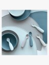 Cam Cam Copenhagen Silikontallerken 2-pack Rainbow, Midnight Mix