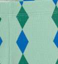 Tiny Cottons Leggings Rib Diamanter Vasket smaragd 12 md Leggings Blå Grønn 80