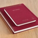 Kozo Notatbok M/spiral Premium A6 Berry