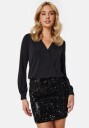 Bubbleroom Occasion Belle dress Black / Black S