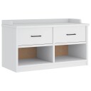  Gangbenk SANDNES hvit 87x40x50 cm heltre furu