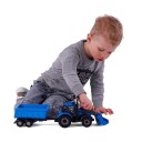 Cavallino Leketraktor Med Frontlaster Og Tilhenger 1:32 Fra 3 År Blå