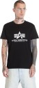 Alpha Industries Basic T Shirt Bl   Black   XL