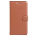 INCOVER iPhone SE (2022/2020)/8/7 PU skinn Flipdeksel m. Kortholder - Brun