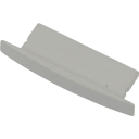 Ansell Lighting endestykke uten hull 9,7x30,6 mm aluminium