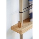 Moebe   Magazine Shelving 65 Hylle Oak/Warm Grey   Lampemesteren