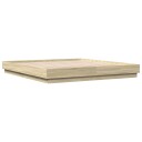  Sengeramme sonoma eik 200x200 cm konstruert tre 8721012275652