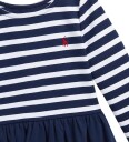 Polo Ralph Lauren Kjole   Newport Navy m. Hvit   Polo Ralph Lauren   16 år 176   Kjole Blå