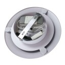 Lucande Orasa LED-taklampe glass hvit/klar Ø 43 cm