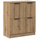  Skjenk artisan eik 60x30x70 cm konstruert tre 856841