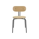 Umage Curious spisestol eik/svart metall Summer Shine