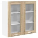 Hengende skap Riga Sonoma eik 80 x 31 x 80 cm Konstruert tre