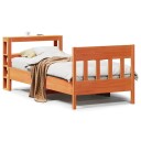  Sengeramme uten madrass voksbrun 90x190 cm heltre furu 3306287