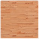  Bordplate 80x80x4 cm firkantet heltre bøketre