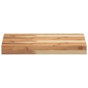 Flytende hylle 40x30x4 cm oljebehandlet heltre akasie