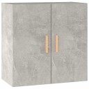 vidaXL Veggskap betonggrå 60x30x60 cm konstruert tre