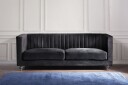 Arvika Sofa 2 4 Seter   Svart