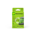 GP B441 Batterilader med 2 x AA 2100 mAh og 2 x AAA 800 mAh