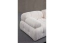 Belgin Sofa med Sjeselong 2 seter   Hvit