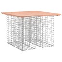 vidaXL Hagebenk gabiondesign 100x102x72 cm heltre douglasgran