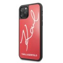 Karl Lagerfeld Mobildeksel i Rød Glitter for iPhone 11 Pro