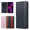 Hurtel Magnet Strap Case Case for Samsung Galaxy S23 Ultra Flip Wallet Mini Lanyard Stand Blue