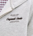 Jack & Jones Hettegenser m. Glidelås   JorNørrebro   White Melan   Jack & Jones   14 år (164)   Hettegenser   Grå