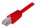 Deltaco Cat6 patchkabel - 2m - rød F/UTP