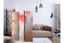 Romdeler - Pastel peonies 135x172 - Artgeist sp. z o. o.