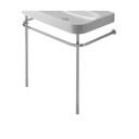 Duravit Happy D2 Metallkonsoll Til servant #231880, Krom