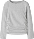 Name It Nkfofransa Ls Top Bf   LIGHT GREY MELANGE   134 140
