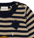 Minymo Genser Strikk   Parisisk natt   Minymo   56   Genser Beige Blå