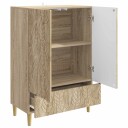  Serviesskap Sonoma eik 66 x 34,5 x 95 cm Konstruert tre