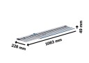 Bosch Styreskinne FSN X 740 for Elektroverktøy