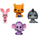 Northix Disney Winnie the Pooh Eksklusivt 4-figur samleobjektsett