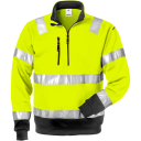 Fristads Sweatshirt 728 Shv, Klass 3 Varsel Gul/svart Xl