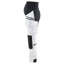 Blakläder 710216421099XXL Gravidbukse Hvit Zip off Hvit