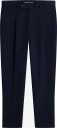 Tommy Hilfiger Ny Solid Brushed Dress Pants   Navy   38 x 32