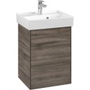Villeroy & Boch  Collaro Servantskap med 1 dør 41x34,4x54,6 cm u/lys Steingrå Eik