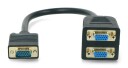 VGA adapter 1× hann til 2× hunn 200 mm 1920×1080